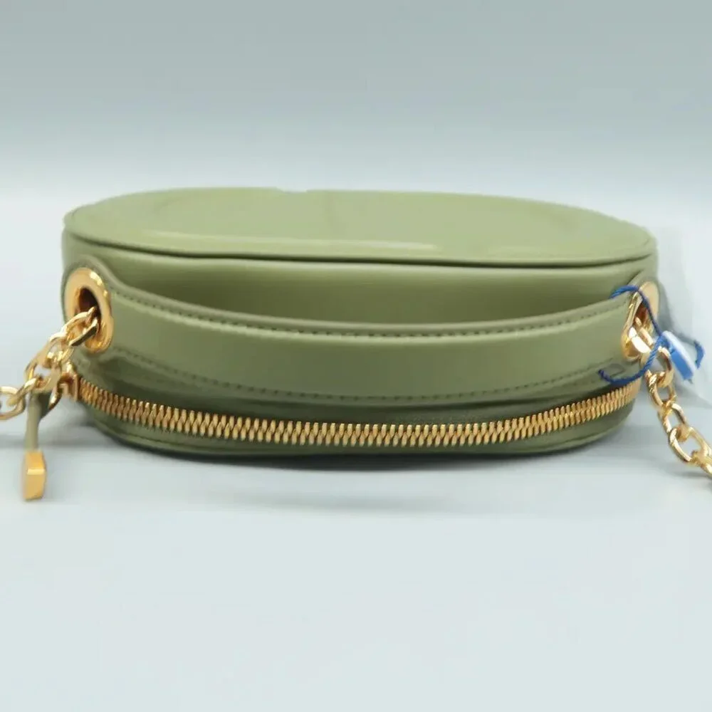 100% Authentic Dior CD Signature Green Leather Shoulder Bag 1915-08824 - Picture 7 of 12